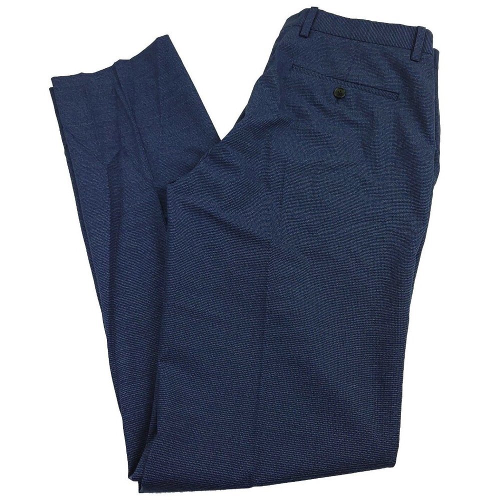NWT Theory Mayer Wool Blue Larimar Emerson Pants Sz 38